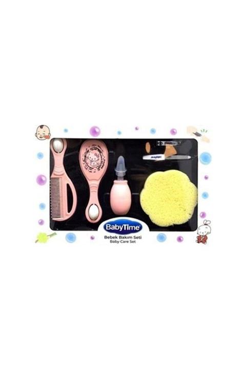 Babytime Bt512 Bebek Bakım Seti Pembe