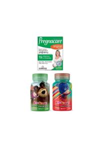 Pregnacare Yetişkin çocuk Set Original 30 Tablet  Maşa Ile Koca Ayı Multivitamin  Probiotic