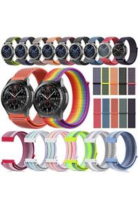 Techmaster Samsung Gear Watch 3 41mm Active 2 40 44mm Loop Örgü Spor Tme Kordon