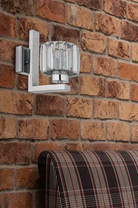 Apliqa Ramo Krom Kaplama Taşlı Aplik