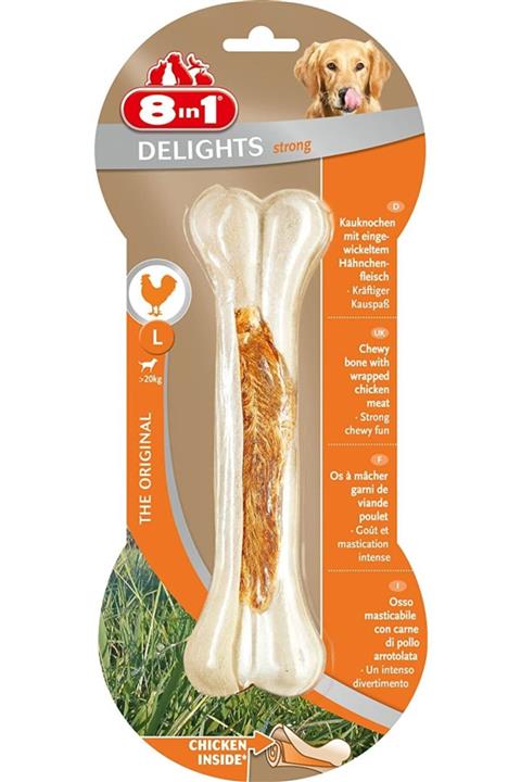8in1 Delights Köpekler İçin Kemik L