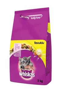 Whiskas Yavru Tavuklu Kuru Kedi Maması 2 kg