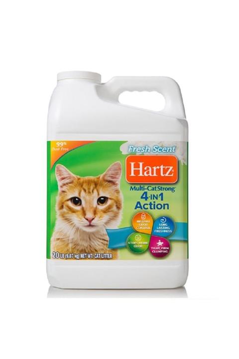 Hartz Yüksek Emici Fresh Topaklanan Kedi Kumu 9,07 kg