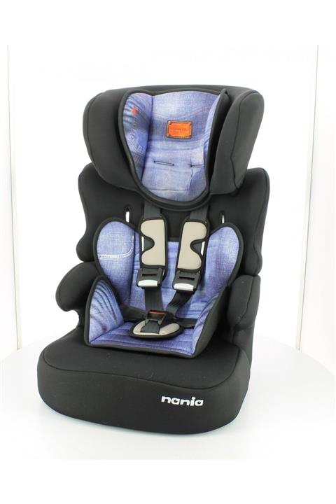 hersepete Nania Çift Yastıklı 9-36kg Oto Koltuğu - Blue Jean