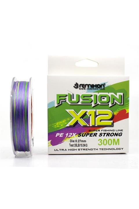 Remixon Fusion 300m X12 Multi Color Ip Misina 0.20 Mm