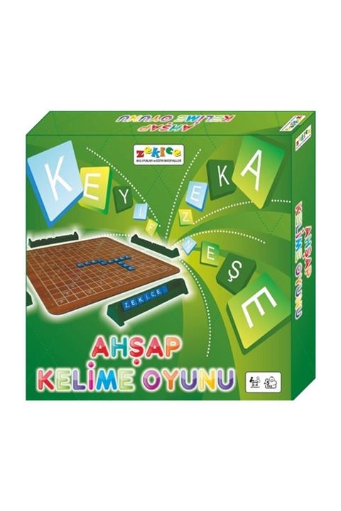 Zekice Ahşap Kelime Oyunu