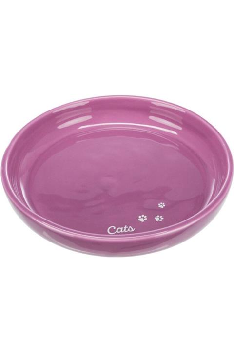 Cambridge Polo Club Trixie Büyük Kedi Seramik Mama Ve Su Kabı, 0.35lt/ø18cm