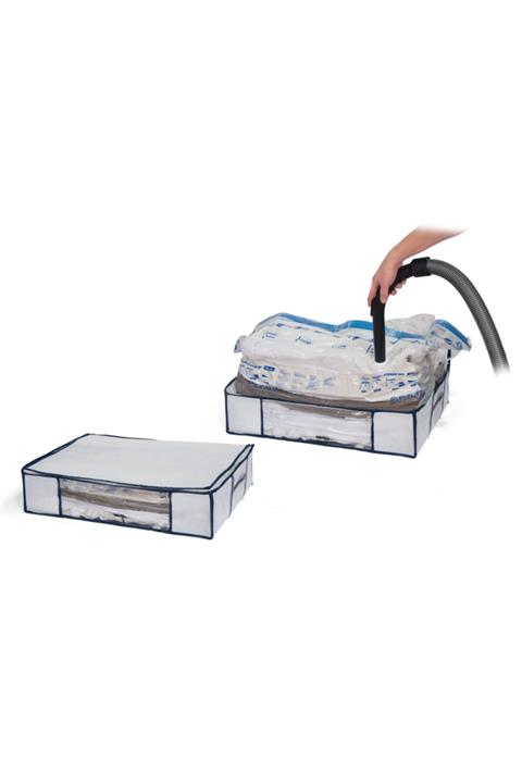 Menderes Home Beyaz Çantalı Vakumlu Hurç