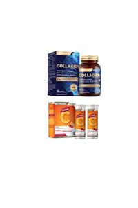 Nutraxin Hidrolize Kolajen Takviyesi 1050 Mg 30 Tablet + C Vitamini 28 Çiğneme Tableti