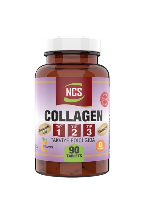 NCS 90 Tablet Kolajen Collagen Tip 1-2-3 Glutatyon Vitamin C