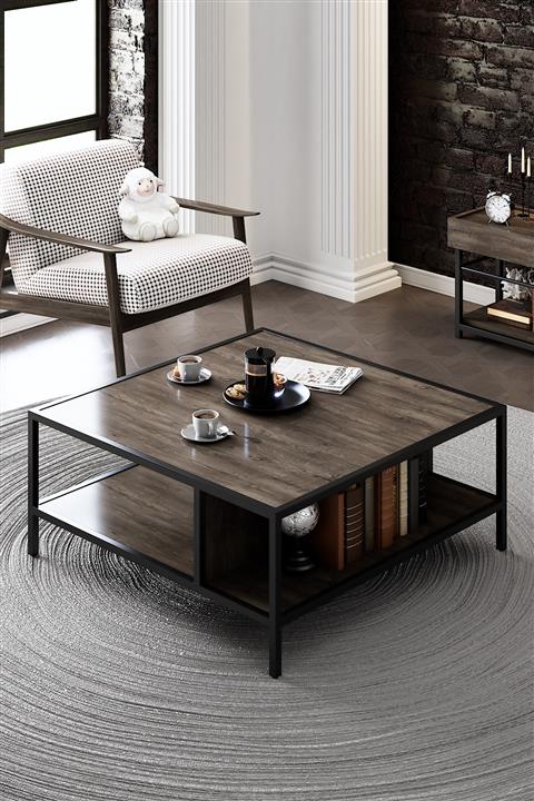 Modatte - Latte 90x90x40 Cm Orta Sehpa_kitaplıklı_raflı_tasarım_tymd144