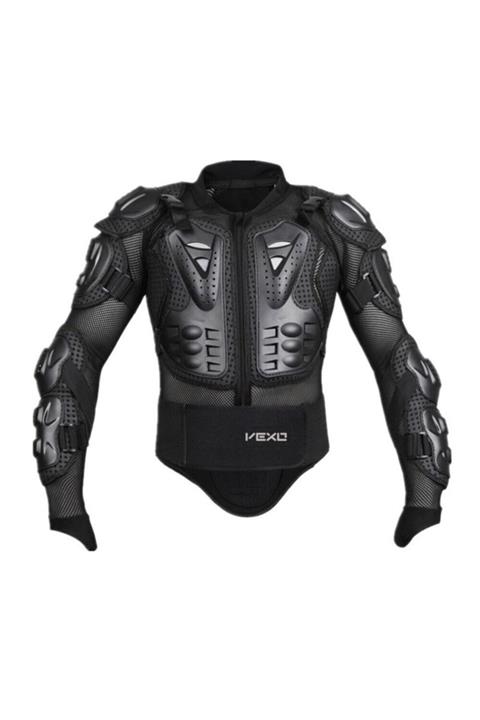 Vexo Siyah Full Koruma Motorcu Montu