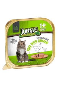 Jungle Kedi Konserve/püre/pate Çeşitleri 100g X 32 Paket Tavuklu