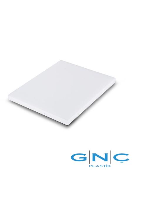 GNC PLASTİK Kesme Tahtası 40*60*2 Beyaz Polietilen