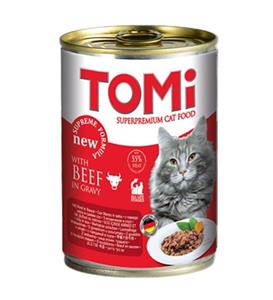 Tomi Sığır Etli Yetişkin Kedi Konservesi 400 Gr X 12 Adet