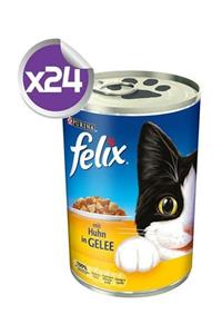 FELIX Tavuklu Konserve Kedi Mamasi 400 gr X 24 Adet