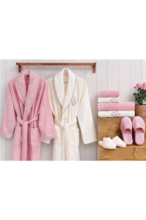 Özdilek Wedding Aile Seti Krem - Pudra