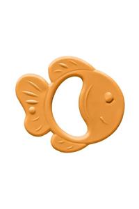 Bambino Kauçuk Yumuşak Diş Kaşıyıcı Balık - Turuncu
