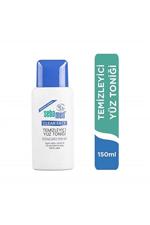 Sebamed Clear Face Sivilce Ve Akne Karşıtı Yüz Temizleyici Tonik 150 Ml 1 Paket (1 X 150 Ml