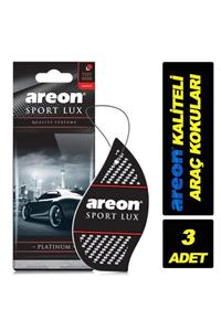 Areon Sport Lux Platınıum '' 3 Adet 'kaliteli Araç Kokusu'