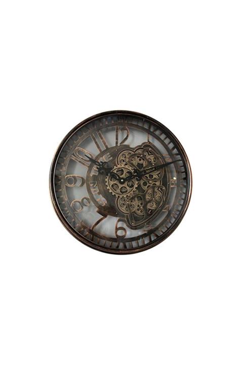 YAŞAM HOME Metalik Çarkli Duvar Saati 54 cm