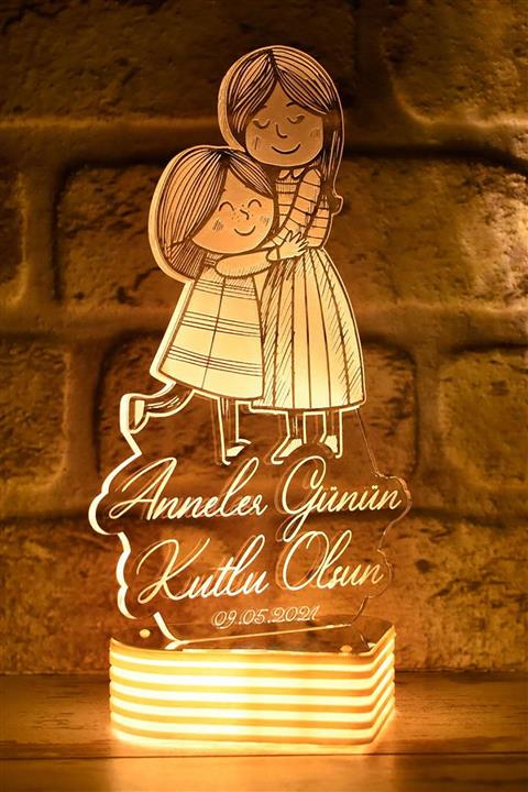 Hediye Kovanı Anneler Günü Hediyesi Led Lamba