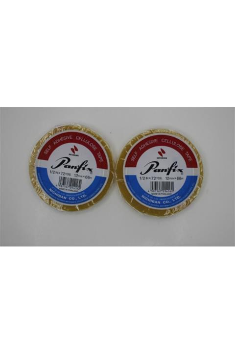 Panfix Şeffaf Bant 12 X 66 Mt (2adet)
