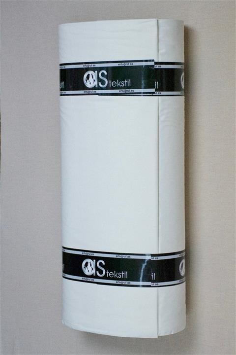 AS TEKSTİL Poplin Kumaş Krem Süper Lüks Akfil (1 Metre)