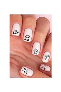 BRCTOPTAN Marka: Panda Tırnak Dövmesi, Tırnak Tattoo, Nail Art, Tırnak Sticker Kategori: Geçici Dövme