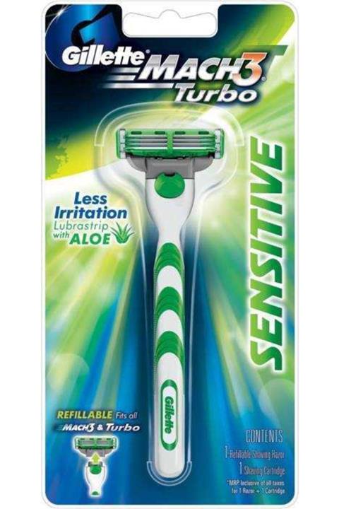Gillette Gil Mach3 Sensitive Base Razor 1up