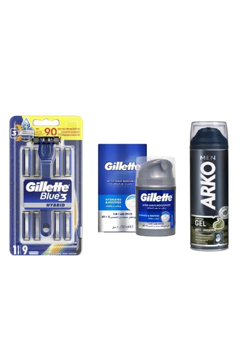 Gillette Hybrid Erkek Tıraş Bakım Seti