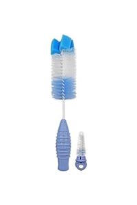 Bambino T-088 2'si 1 Arada Biberon Fırçası - Mavi