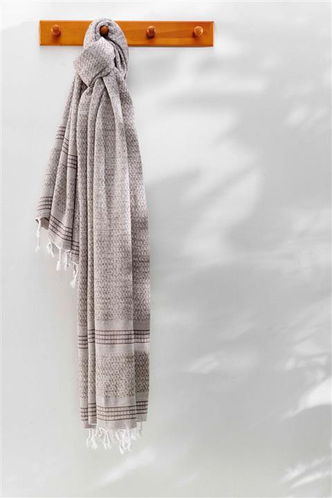 DENIZLI CONCEPT Linen Peştamal Kahverengi Dc09p13014851