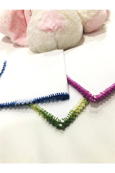 Şekeri Zade 3’lü Işlemeli Bebek Ağız & Ter Bezi