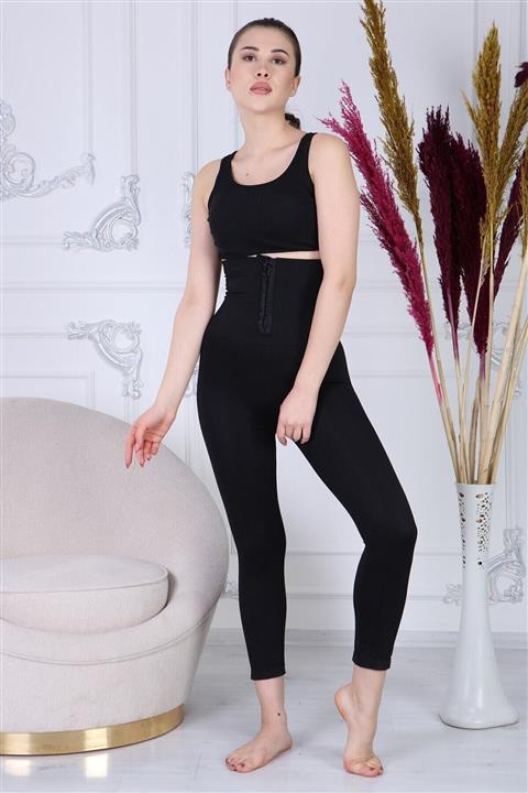 Sare Shop Agraflı 2 Beden Incelten Extra Yüksek Bel Sıkılaştırıcı Korse Tayt