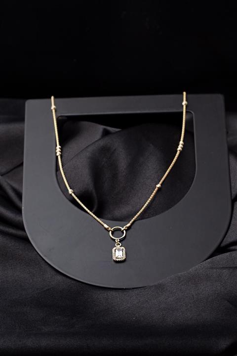 Bilezikci Baget Taşlı Dorissa Altın Kolye