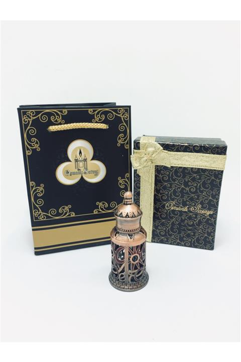 Osmanlı Sarayı Hürrem Sultan Kokusu Bakır Tasarım Şişe 4gr