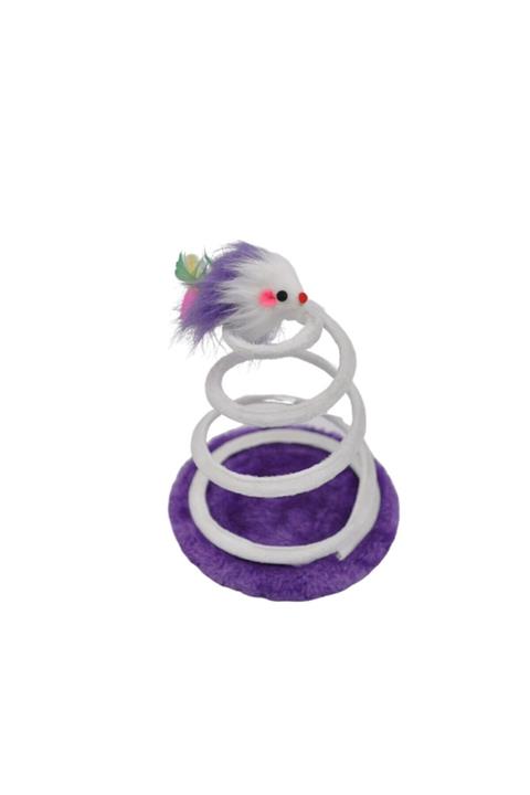 pilelistore Yaylı Eğlenceli Kedi Oyuncağı