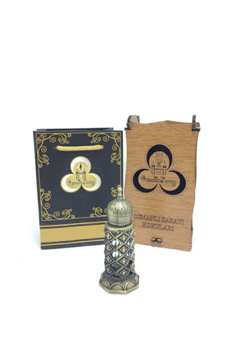 Osmanlı Sarayı Kaptan-ı Derya Kokusu Bronz Özel Tasarım Şişe 4 gr