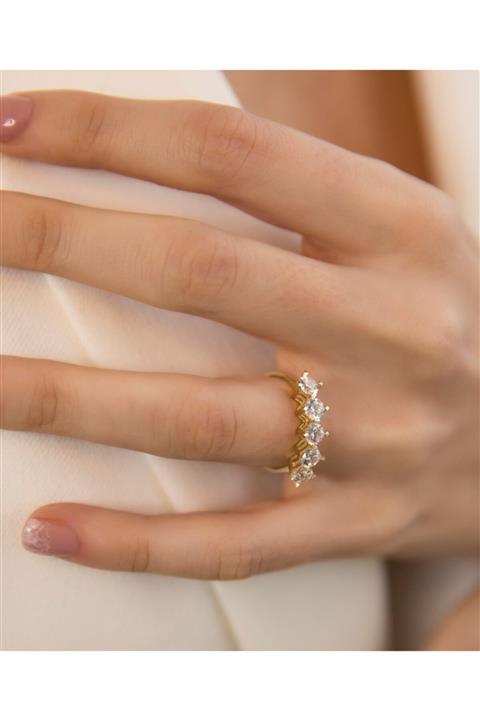 myorogold Beştaş Altın Yüzük