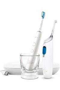 Philips Sonicare Hx8494 / 01 Airfloss Ultra + Diamondclean 9000 Elektrikli Diş Fırçası - Beyaz