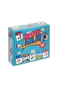 CA Games Sesi 5080 , Haydi Anlat - Eğitici Oyun Kartları / +3 Yaş