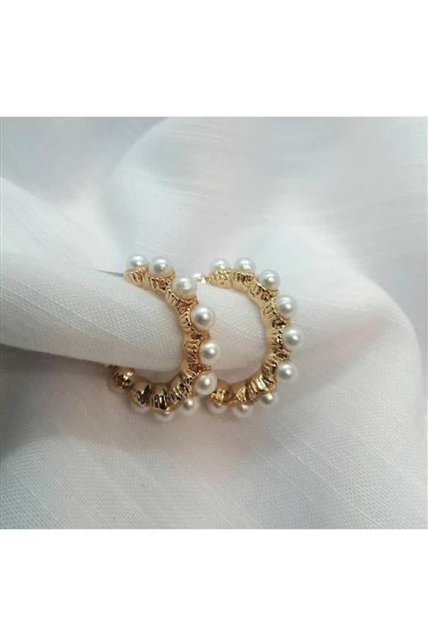 SBL AKSESUAR İnci Halka Küpe