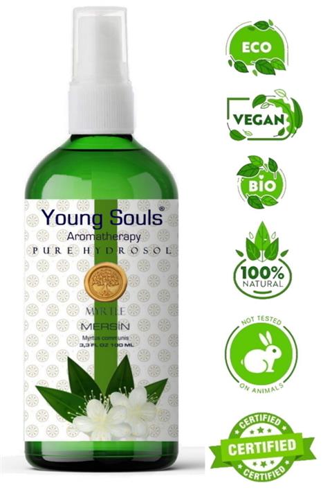 YOUNG SOULS Myrtle Mersin Hidrosol Pure Natural 100 ml