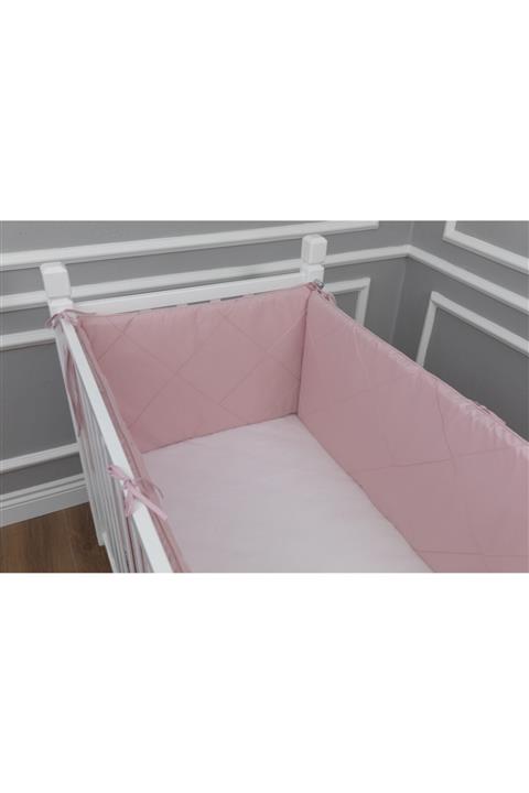 MAYA BABY Rose Klasik Yan Koruma Seti 4 Parça 80x180