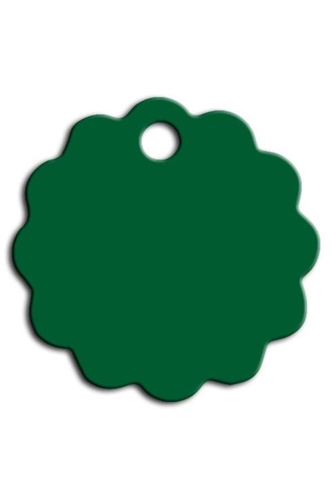 altın pati Büyük Papatya Kedi Künyesi Yeşil