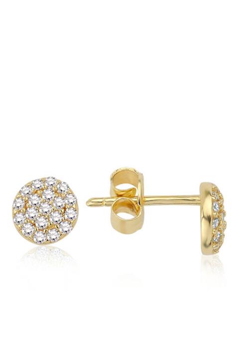 Emel Pırlanta Kadın Beyaz 0.32 Carat Pırlanta Fantezi Küpe