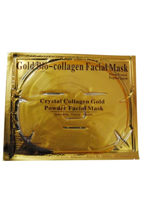 ADIM BEAUTY 5 Adet Altın Collagen Kolajen Yüz Maskesi Yeni Tarihli Kolojen Maske Aynı Gün Ücretsiz Kargo