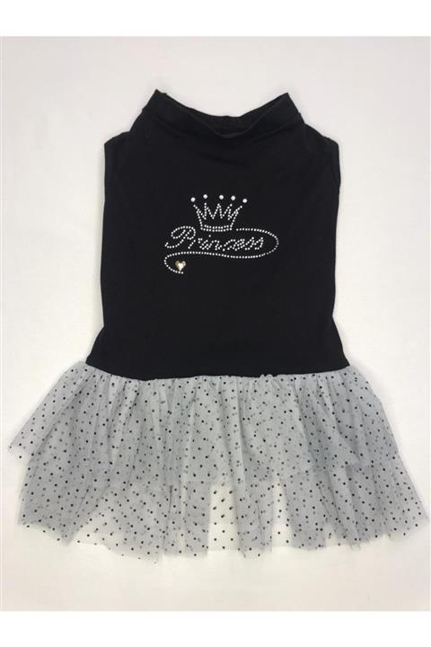 Casper Kedi-köpek Tütülü Elbise-siyah Princess