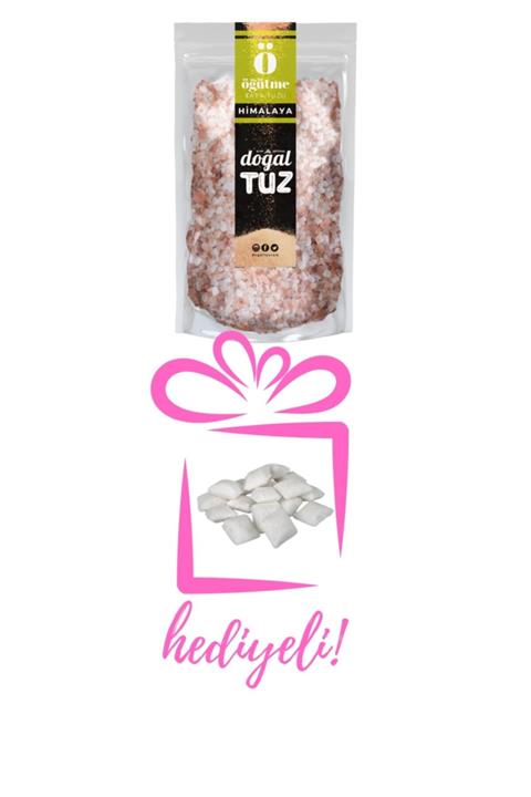 Doğaltuz Bundle Set - Himalaya Tuzu Kristal Tip (1x1000gr) + Hediye Bulaşık Makinası Tuzu 2 kg - Doğal Tuz